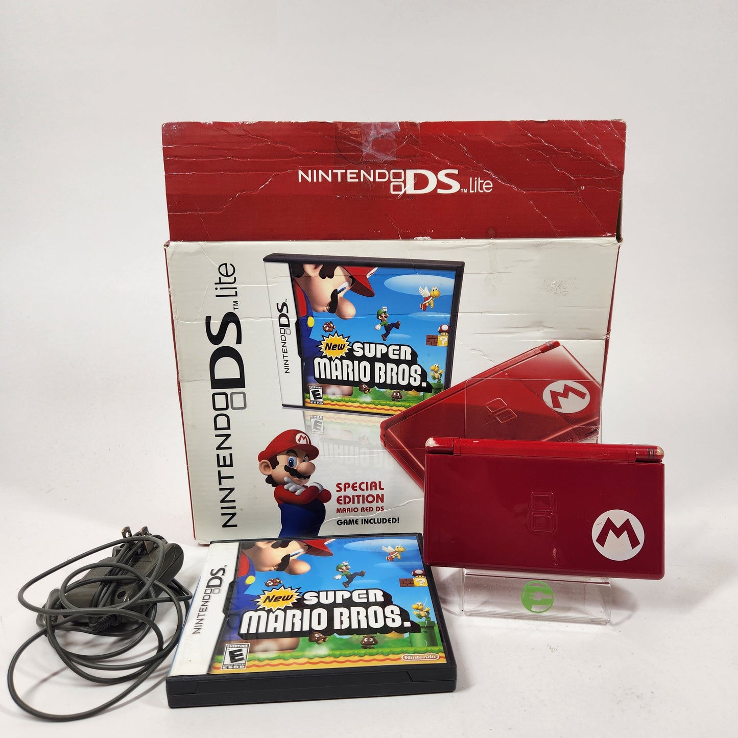Nintendo DS Lite Red Super Mario Bros Edition Handheld Console
