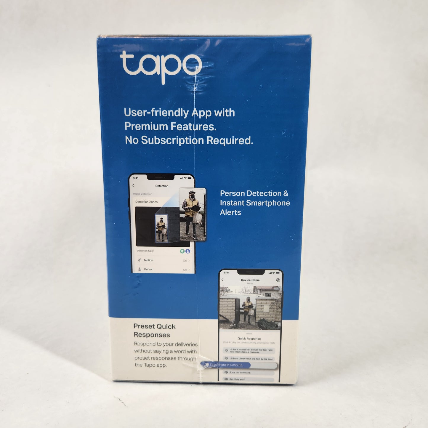 New TP-Link Tapo Smart Wi-Fi Video Doorbell TDB21