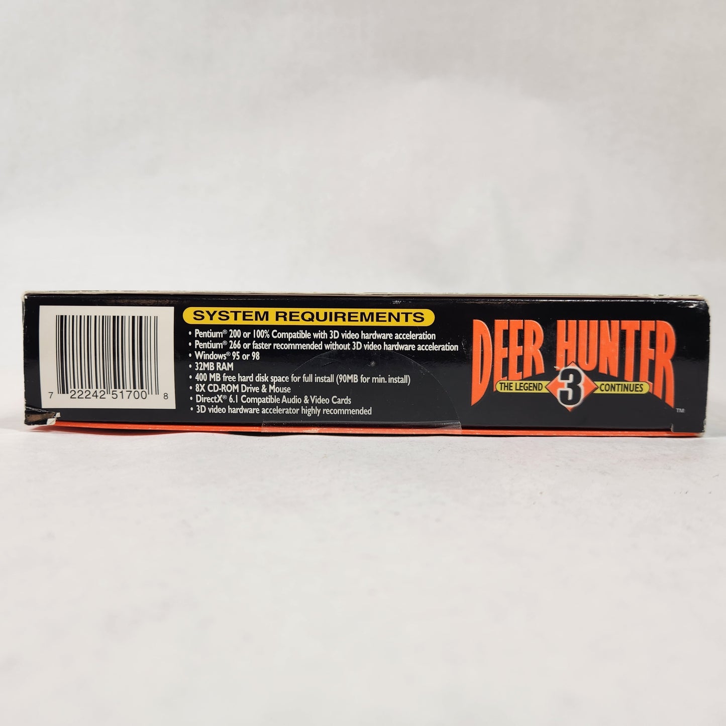 New Deer Hunter 3: The Legend Continues (PC, 1999)