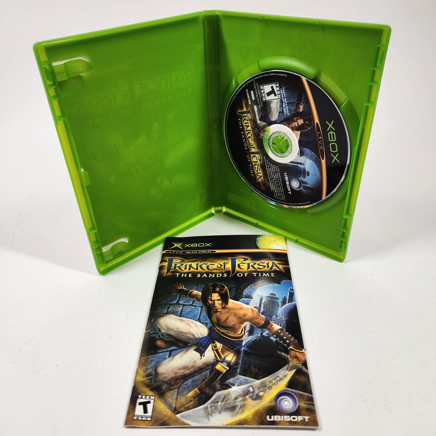 Prince of Persia The Two Thrones + Sands Of Time Microsoft Xbox Combo Bundle