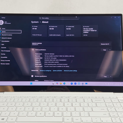 Samsung Galaxy Book Pro NP950XDB 15.6" i7-1165G7 2.8GHz 16GB RAM 512GB SSD