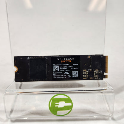 Western Digital 3.15 SSN770 500GB NVMe SSD WDBBDL5000ANC