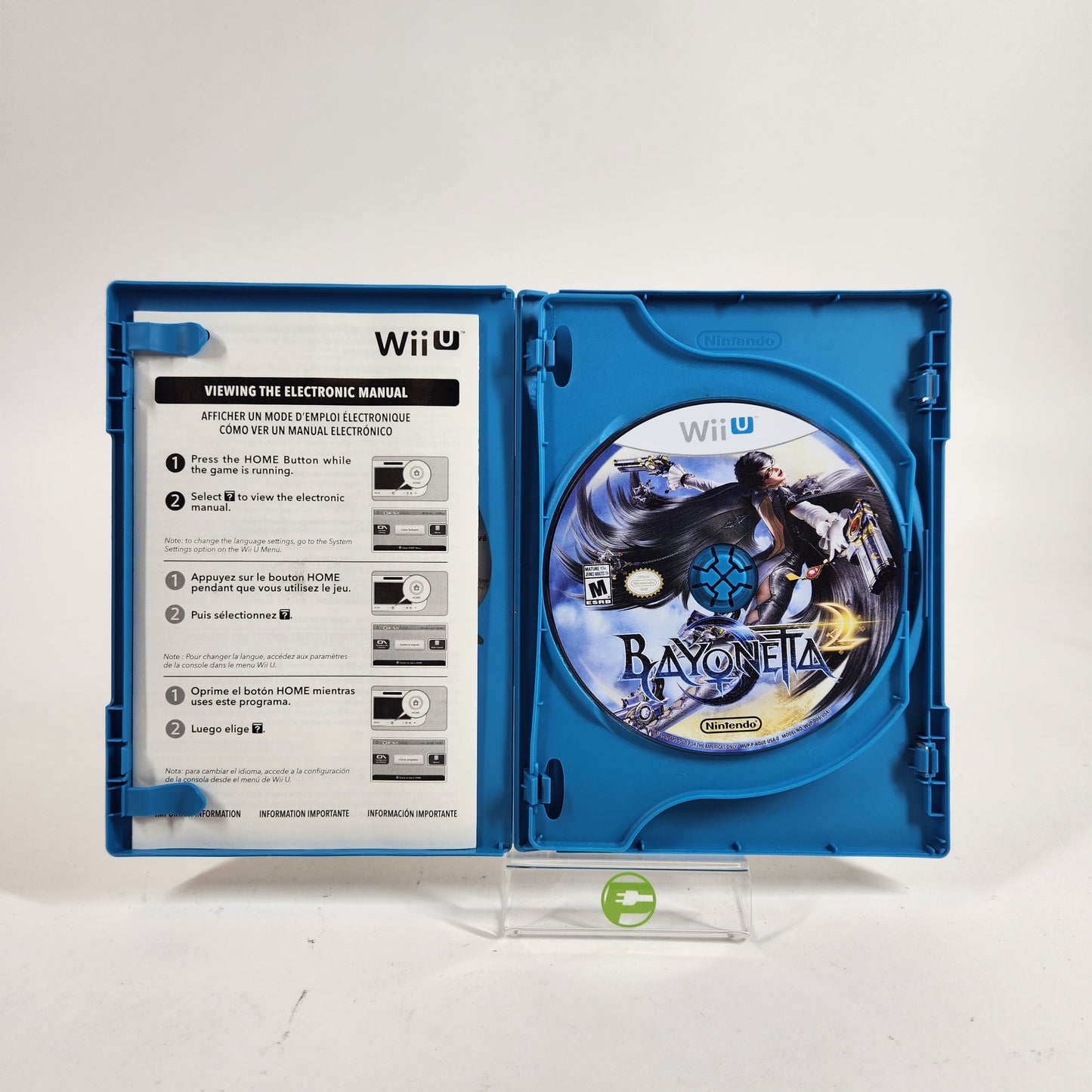 Bayonetta 2 (Nintendo Wii U, 2014) Disc 1 ONLY
