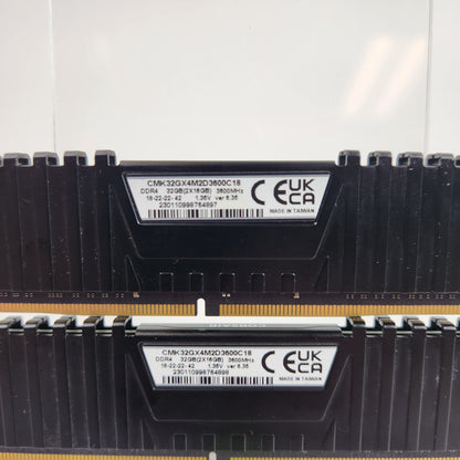 Corsair Vengeance LPX 32GB (2x16GB) RAM DDR4 3600MHz CMK32GX4M2D3600C18