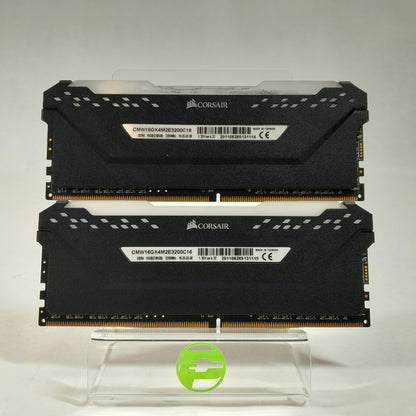 Corsair Vengeance RGB Pro 16GB (2x8GB) RAM DDR4 3200MHz CMW16GX4M2E3200C16