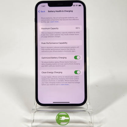 Factory Unlocked Apple iPhone 12 64GB Black MGF43LL/A