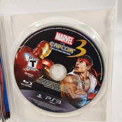 Marvel Vs. Capcom 3: Fate of Two Worlds (Sony PlayStation 3 PS3, 2011)