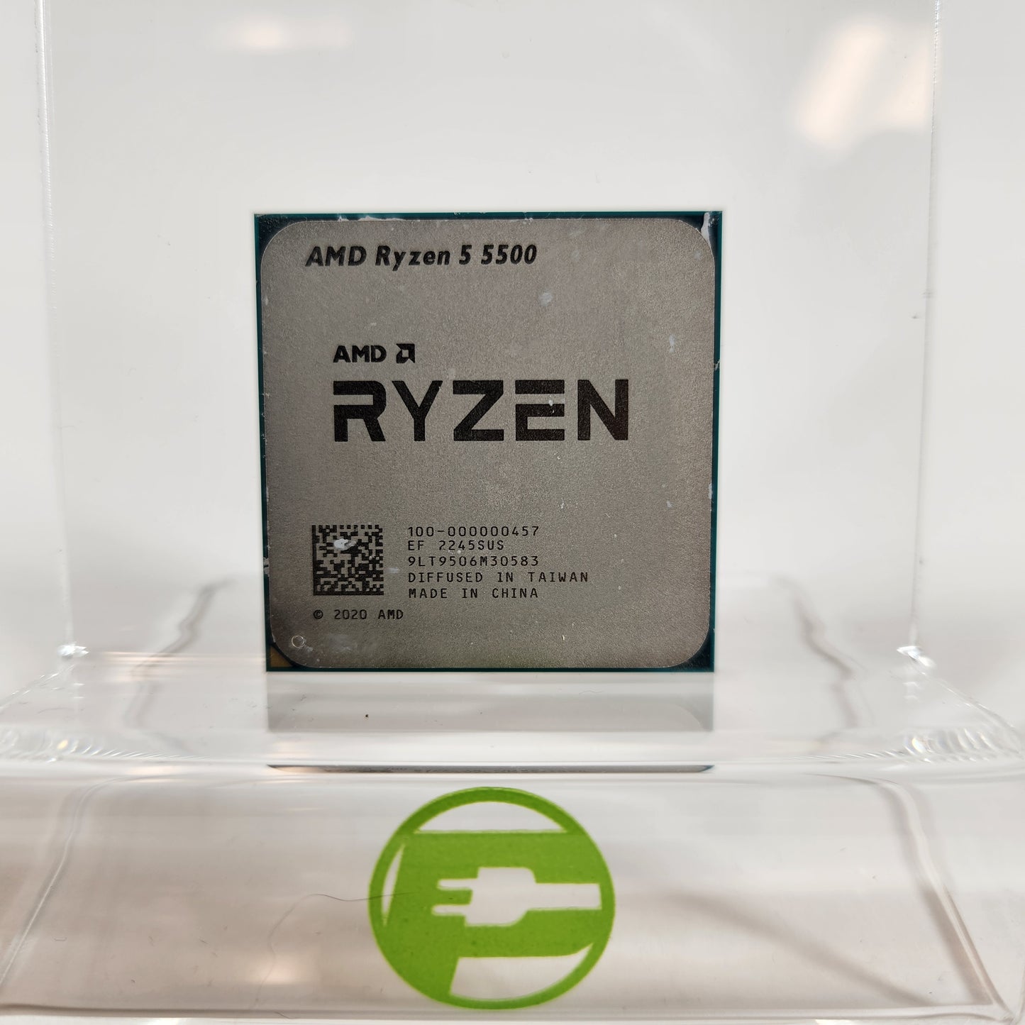 Broken AMD Ryzen 5 5500 3.60GHz 6 Core 12 Thread AM4 CPU Bent Pins