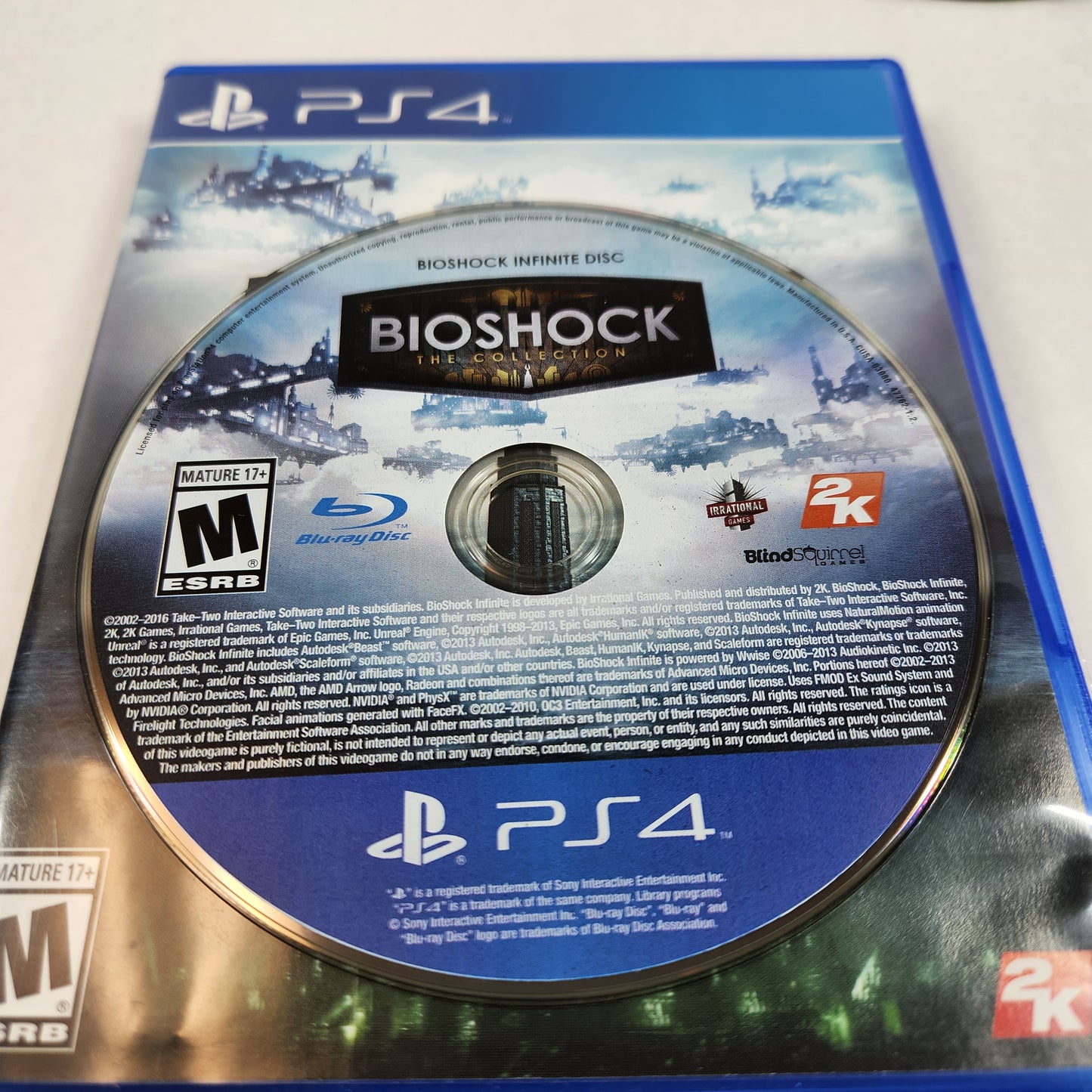 BioShock The Collection (Sony PlayStation 4 PS4, 2016)
