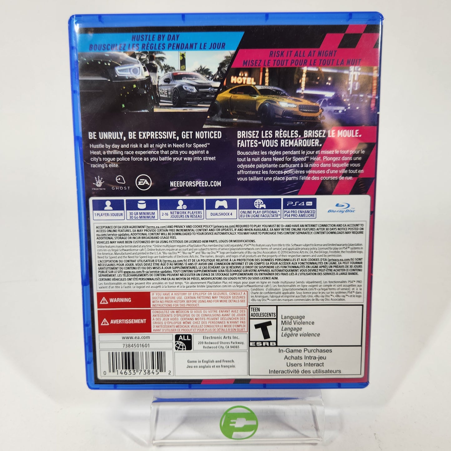Need for Speed Heat (Playstation 4, 2019)