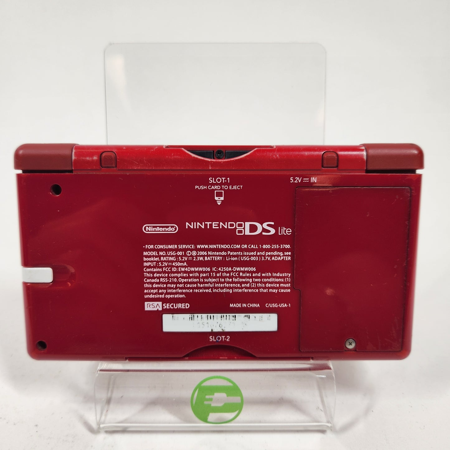 Nintendo DS Lite Red Super Mario Bros Edition Handheld Console