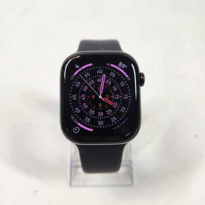 GPS Only Apple Watch Series 11 46MM Jet Black Aluminum Black Band MWWQ3LW/A