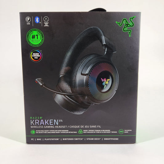 Razer Kraken V4 Over Ear Gaming Headset Black RZ04-05170100-R3U1