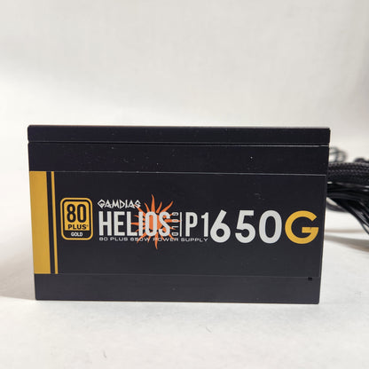 GAMDIAS Helios Gold P1-650G P1-650G 80 Plus Gold 650W Non Modular Power Supply