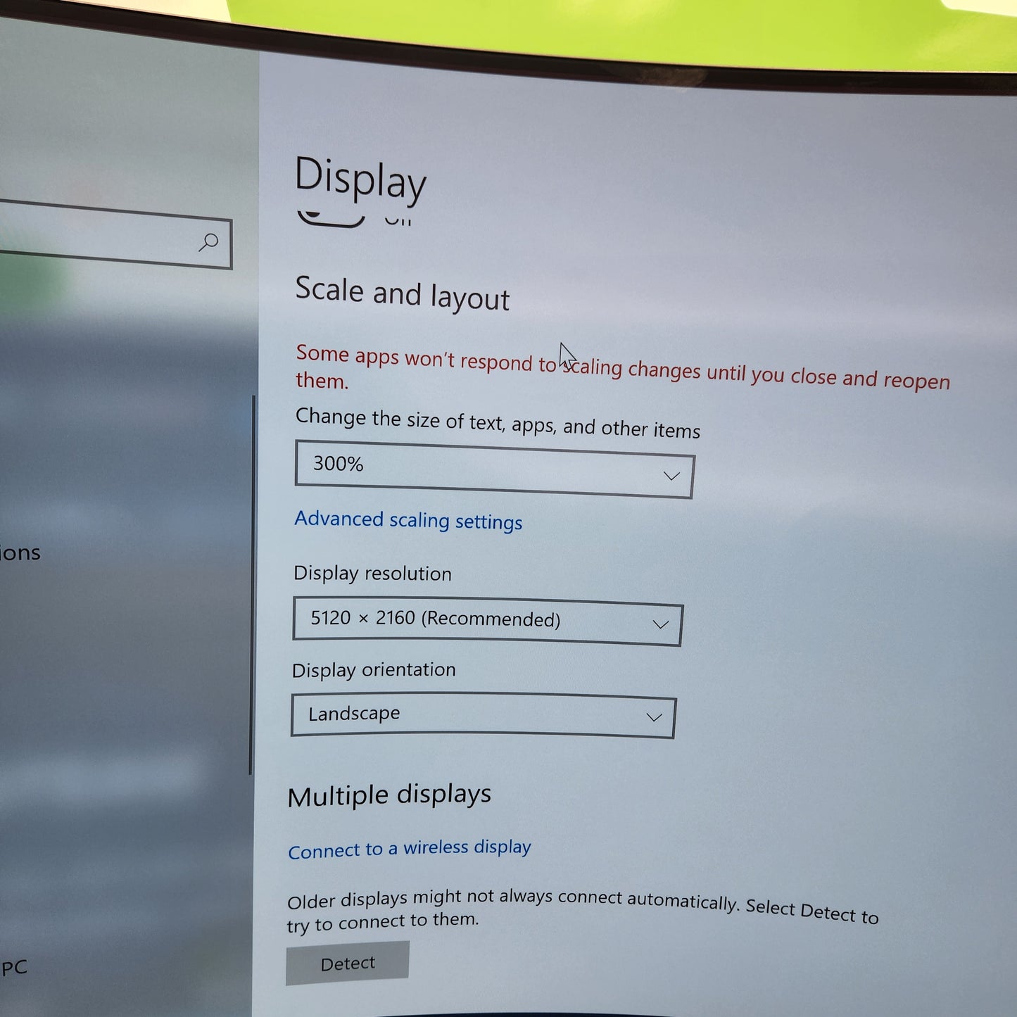LG UltraGear GX9 45" OLED 5K2K Ultrawide 4K WUHD Curved Monitor 45GX950A