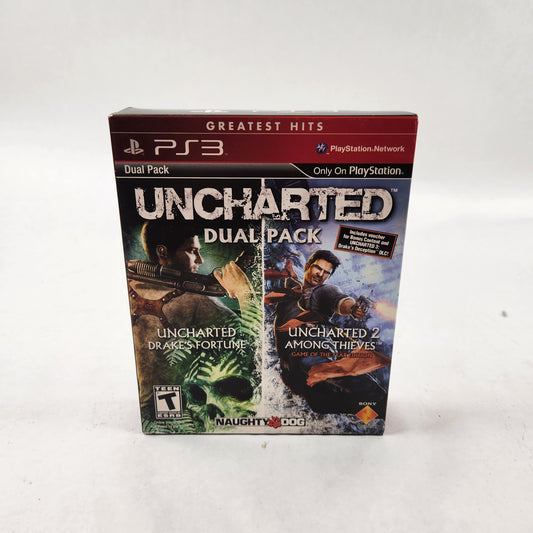 Uncharted & Uncharted 2 Dual Pack (Sony PlayStation 3 PS3, 2011)