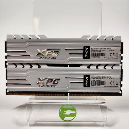 XPG GAMMIX D10 16GB (2x8GB) RAM DDR4 3000MHz AX4U300038G16A-BW10