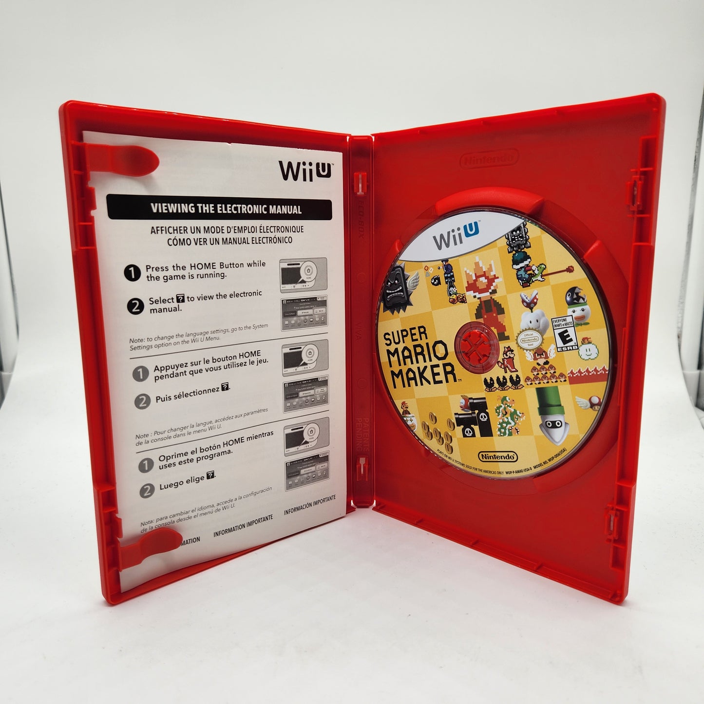 Super Mario Maker (Nintendo Wii U, 2015)