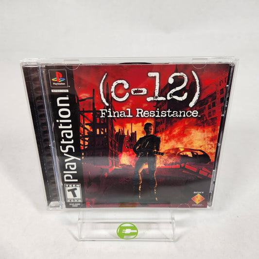 C-12 Final Resistance (Sony PlayStation 1 PS1, 2002)
