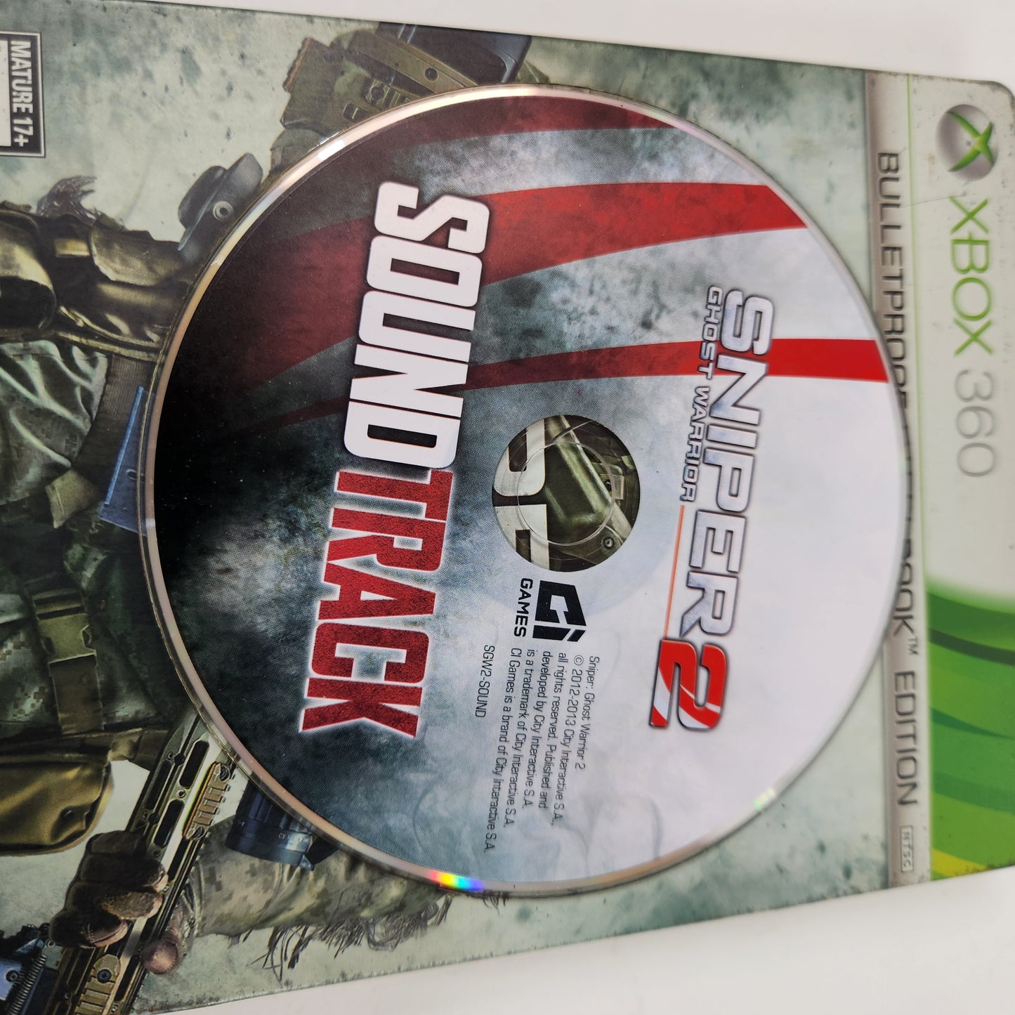 Sniper Ghost Warrior 2 [Bulletproof Steelbook Edition] (Microsoft Xbox 360, 2013