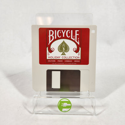 Bicycle Holiday Collection (PC, 1992) Solitaire / Poker / Cribbage / Bridge