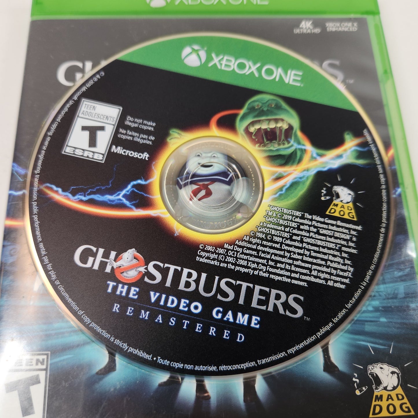 Ghostbusters: The Video Game Remastered (Microsoft Xbox One, 2019)