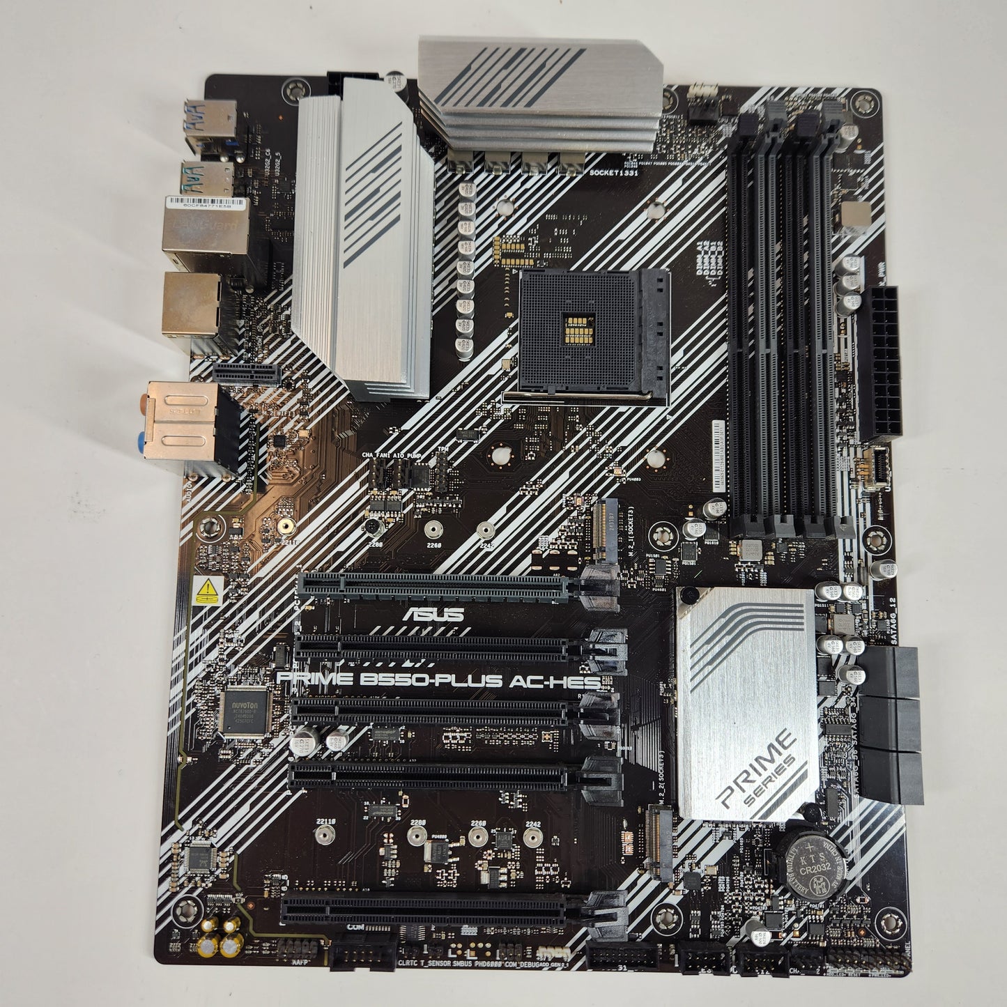 ASUS PRIME B550-PLUS AC-HES AM4 ATX AMD DDR4 Motherboard