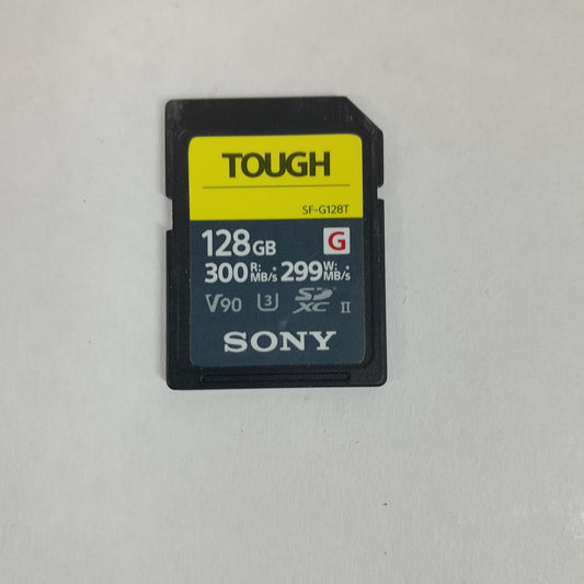 Sony SD Card TOUGH-G series SDXC UHS-II  Black SF-G128T