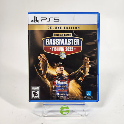 Bassmaster Fishing 2022 Deluxe Edition (Sony PlayStation 5 PS5, 2022)