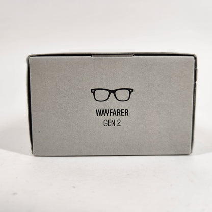 New Ray-Ban Meta Wayfarer Gen 2 Matte Black Transitions RW4012 AI Smart Glasses