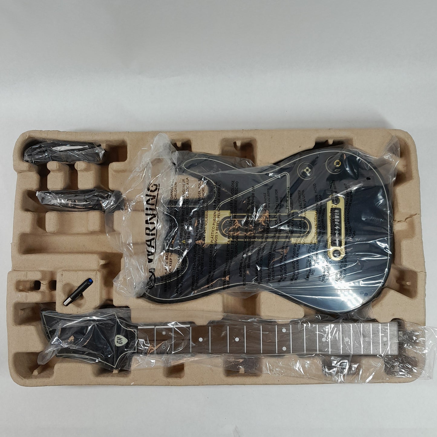 Pair of Guitar Hero Live Supreme Party Edition Guitars (Sony PlayStation 4 PS4, 2015)