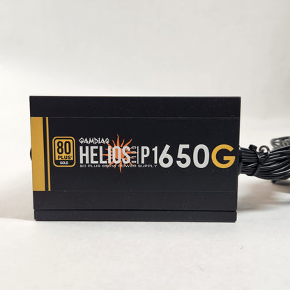 GAMDIAS Helios Gold P1-650G P1-650G 80 Plus Gold 650W Non Modular Power Supply