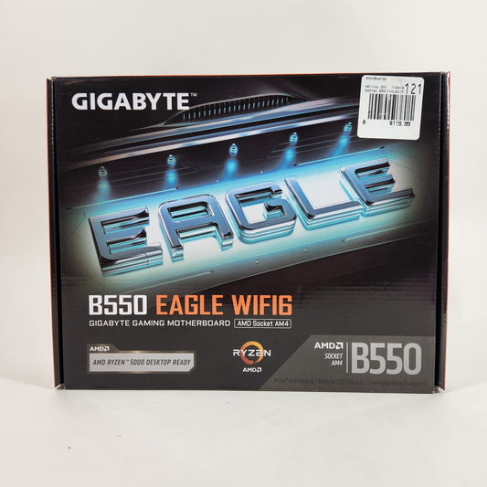 Gigabyte B550 EAGLE WIFI6 Motherboard ATX Socket AM4 B550 EAGLE WIFI6