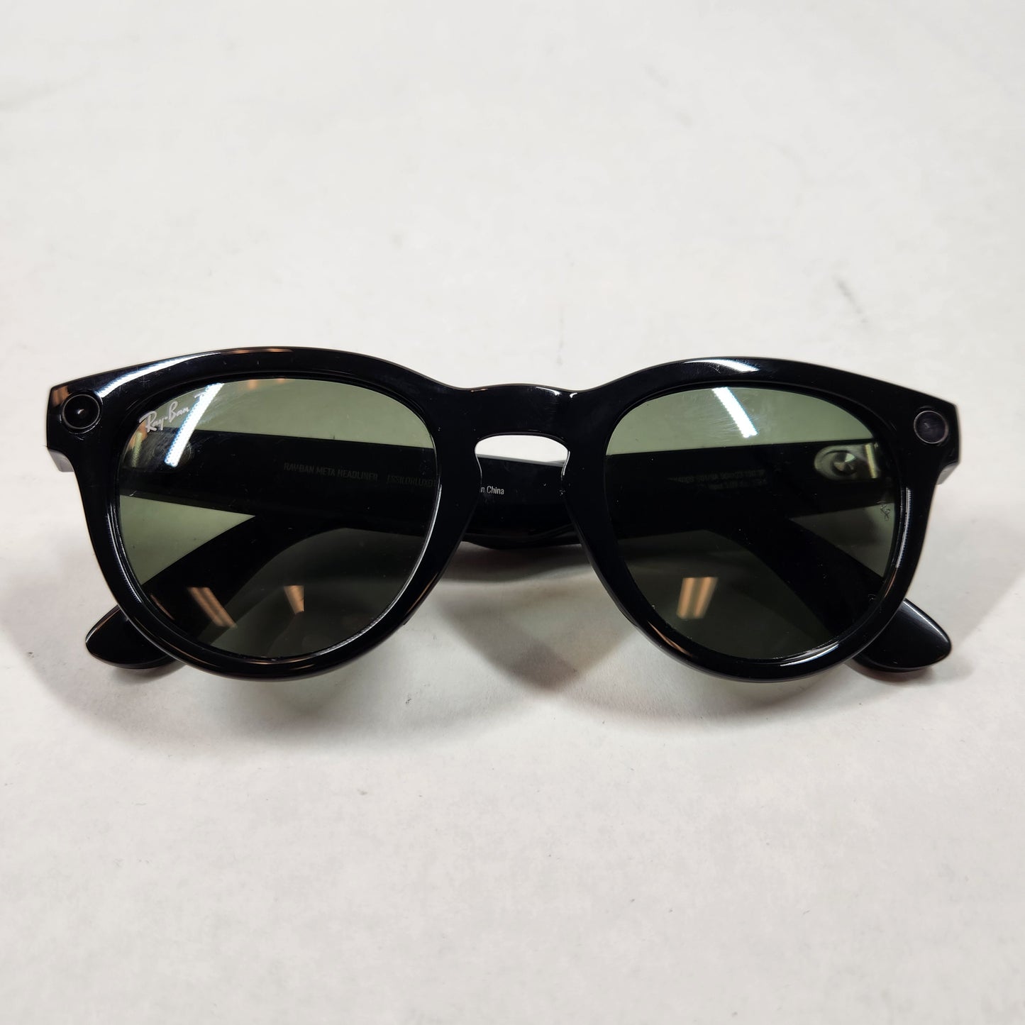 Ray-Ban Headliner Shiny Black Standard RW4009 AI Smart Glasses