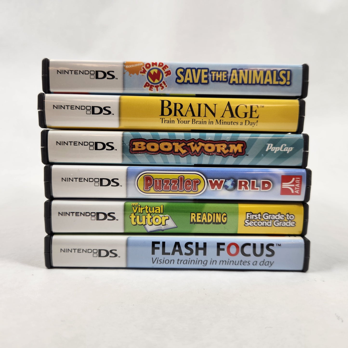 Lot of 6 Nintendo DS Kids Learning Games