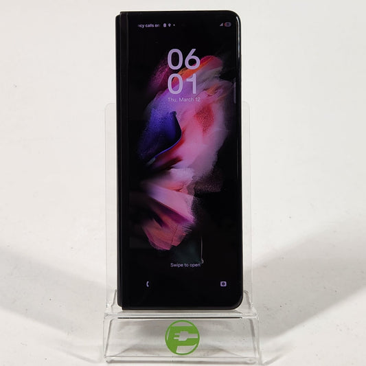 Unlocked Samsung Galaxy Z Fold3 5G 12GB RAM 256GB SM-F926U Absolute Black