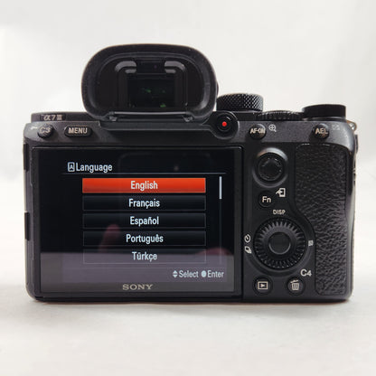 Sony Alpha A7 III 24.2MP Full Frame Interchangeable Lens Camera 