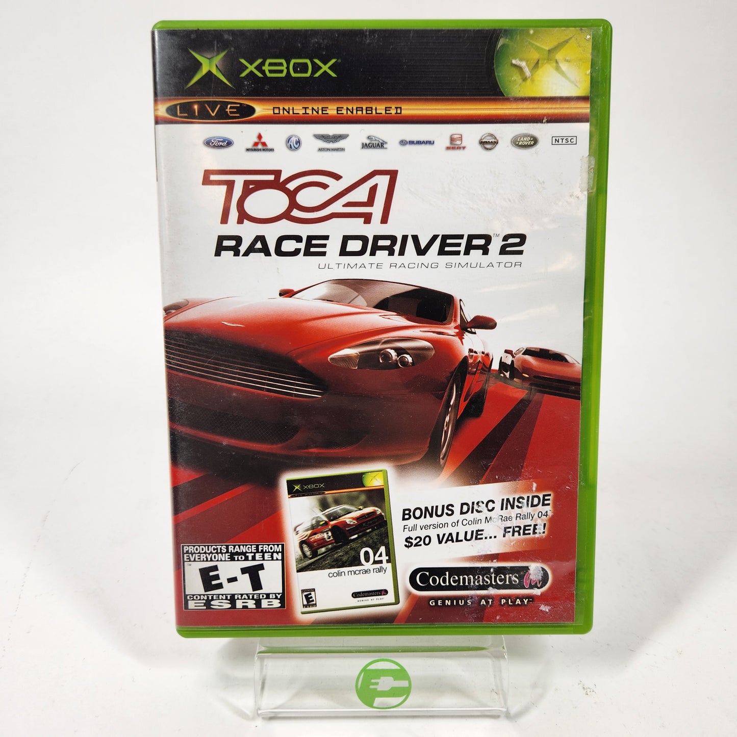 TOCA Race Driver 2 & Colin McRae Rally 04 Bundle (Microsoft Xbox, 2004)