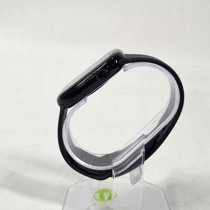 GPS only Apple Watch Series 11 46MM Jet Black Aluminum Black Sport Band