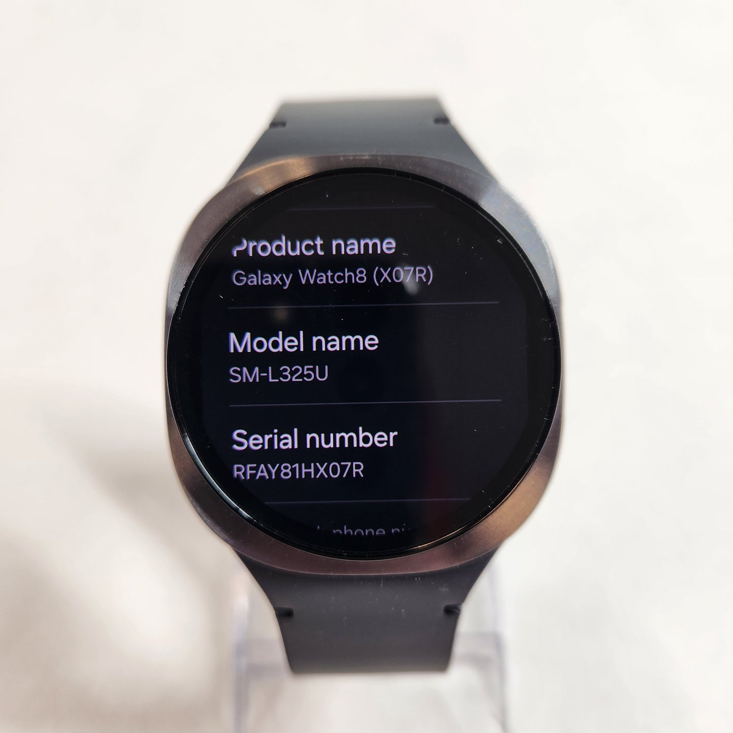 Unlocked Samsung Galaxy Watch8 Aluminum SM-L325U