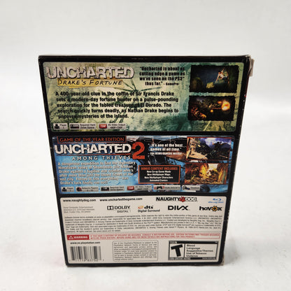 Uncharted & Uncharted 2 Dual Pack (Sony PlayStation 3 PS3, 2011)