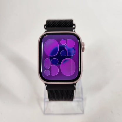 GPS Only Apple Watch Series 9 41MM Pink Aluminum Aftermarket Band MR933LL/A