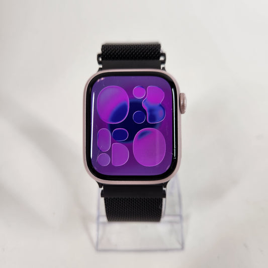 GPS Only Apple Watch Series 9 41MM Pink Aluminum Aftermarket Band MR933LL/A
