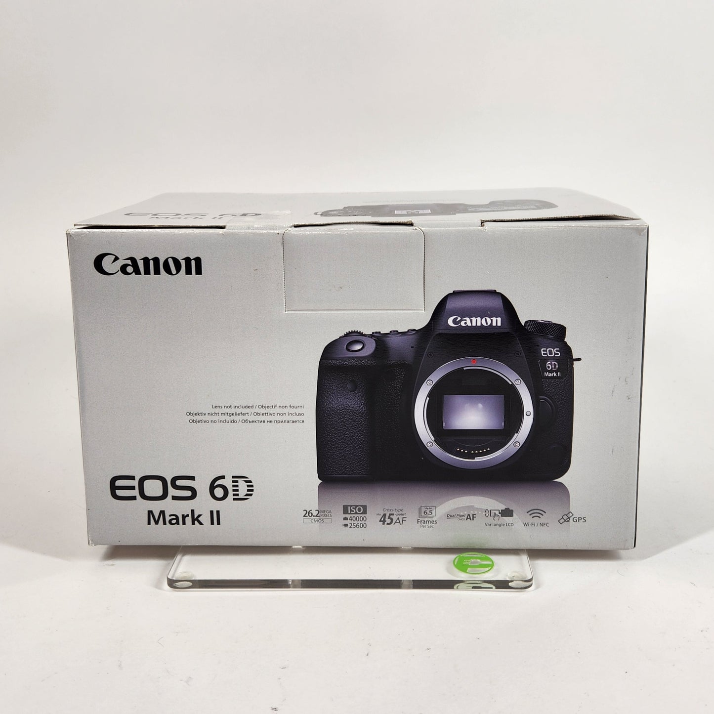 Canon EOS 6D Mark II 26.2MP Digital SLR DSLR Camera Bundle