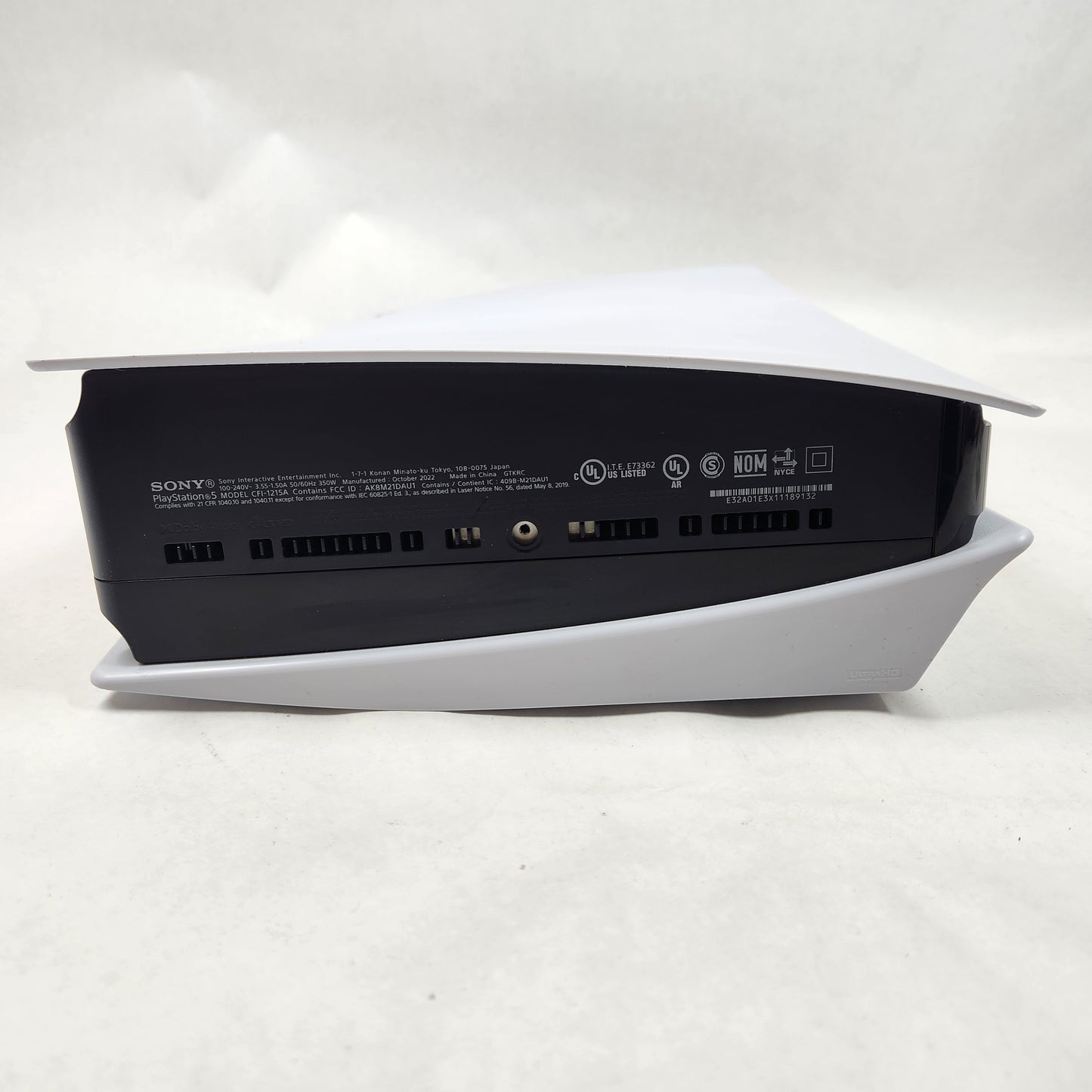 Sony PlayStation 5 Disc Edition PS5 825GB White Console Only Gaming System