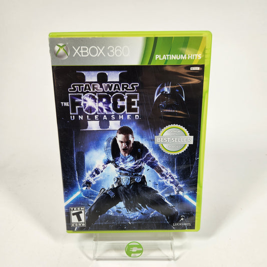 Star Wars: The Force Unleashed II [Platinum Hits] (Microsoft Xbox 360, 2010)