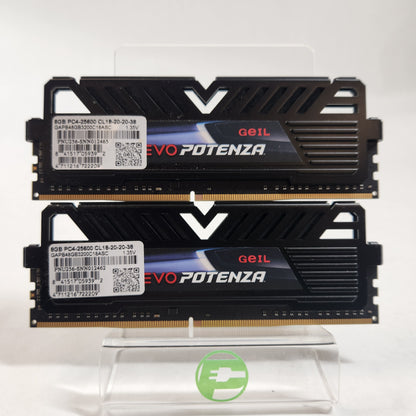 GeIL EVO Potenza 16GB (2x8GB) RAM DDR4 3200MHz 8GBPC4-25600CL18-20-20-38