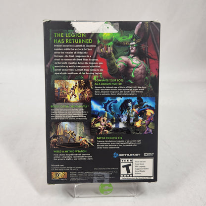 World of Warcraft Legion [Expansion Set] (PC, 2016)