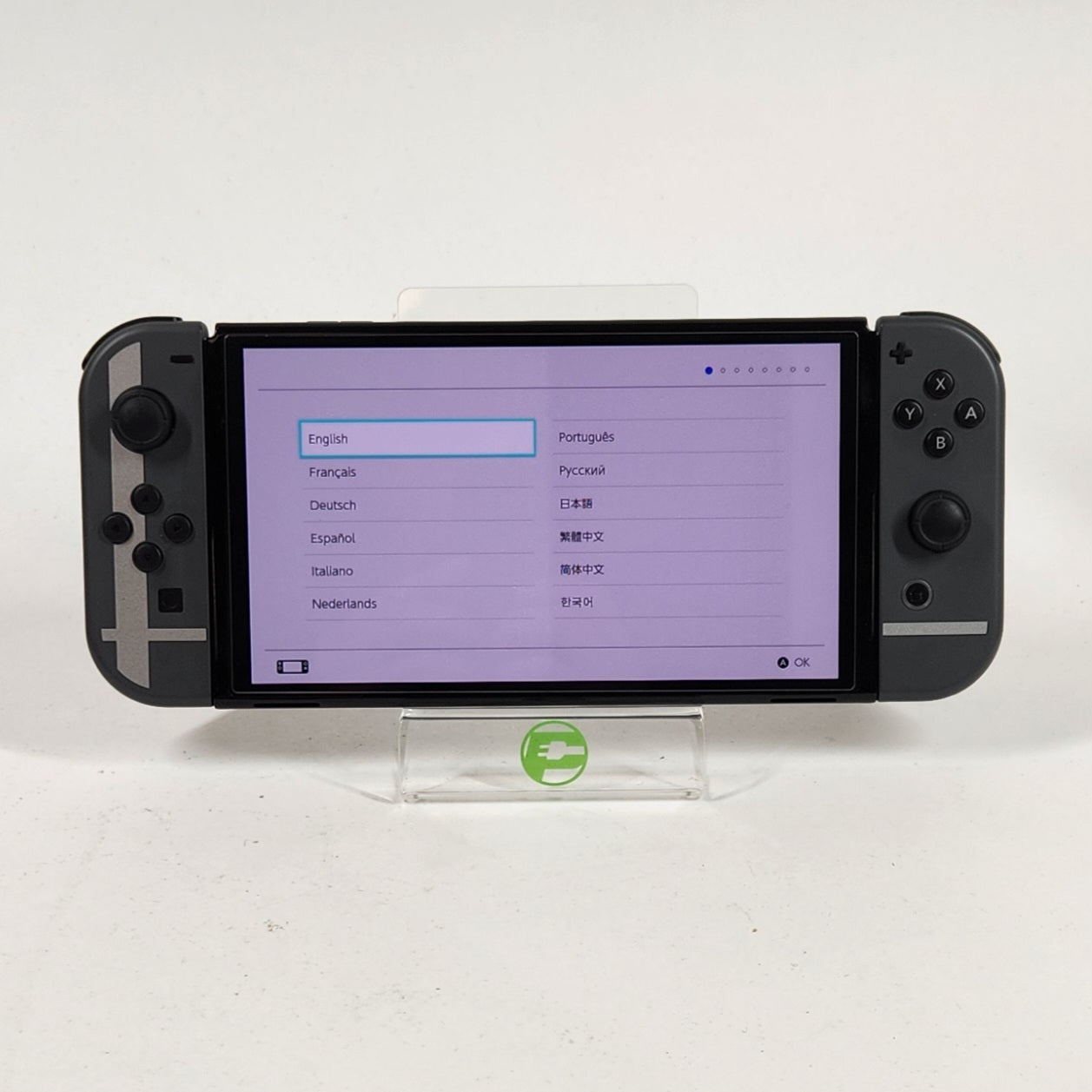 Nintendo Switch OLED Console Gaming System HEG-001 Smash Bros Ultimate Edition