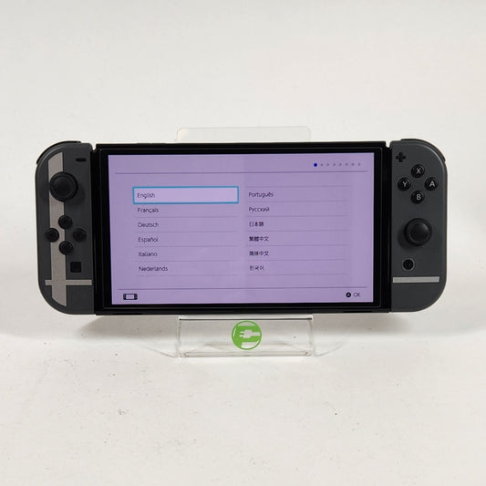 Nintendo Switch OLED Console Gaming System HEG-001 Smash Bros Ultimate Edition